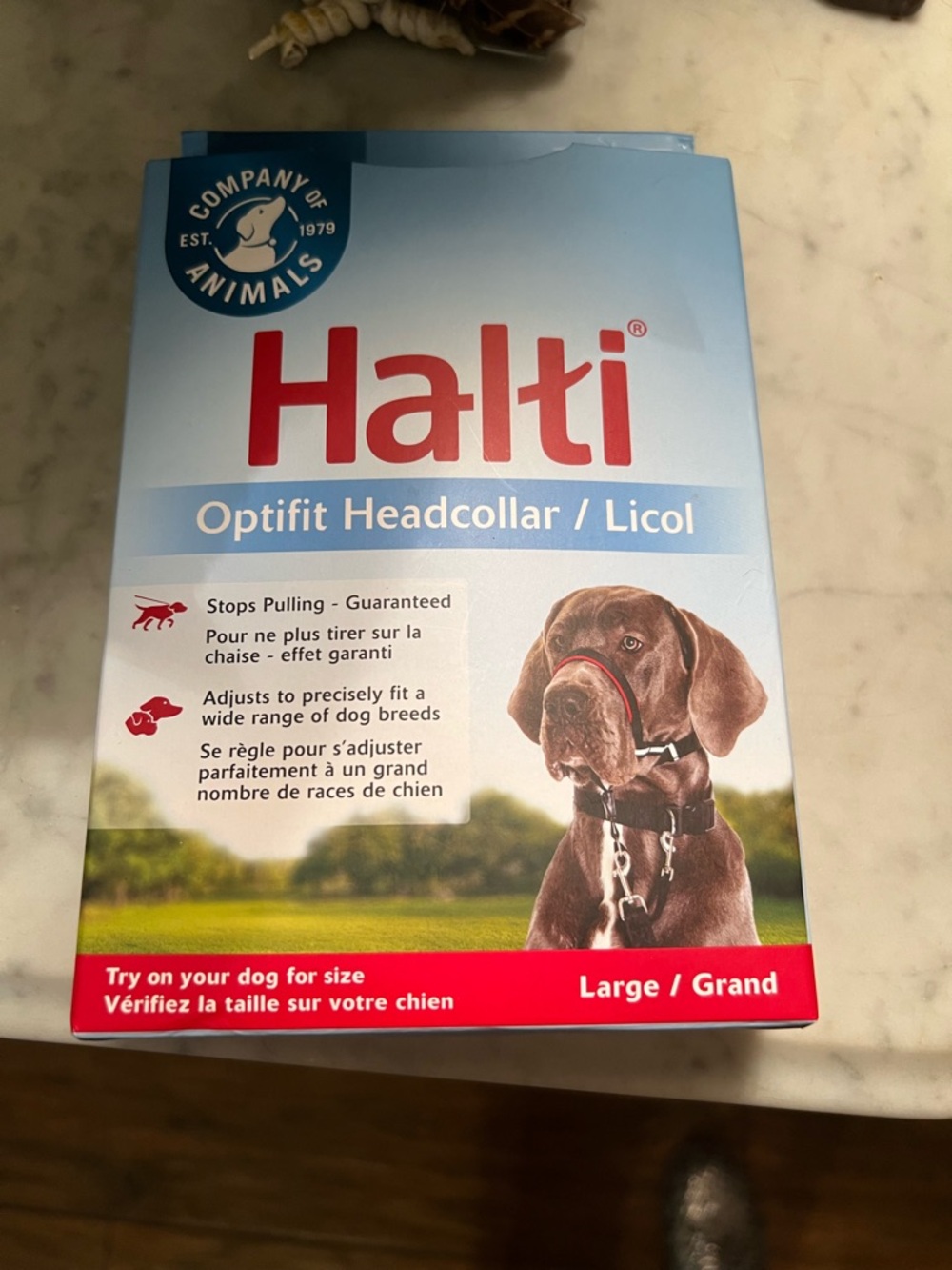 Optifit Headcollar - Large, Red